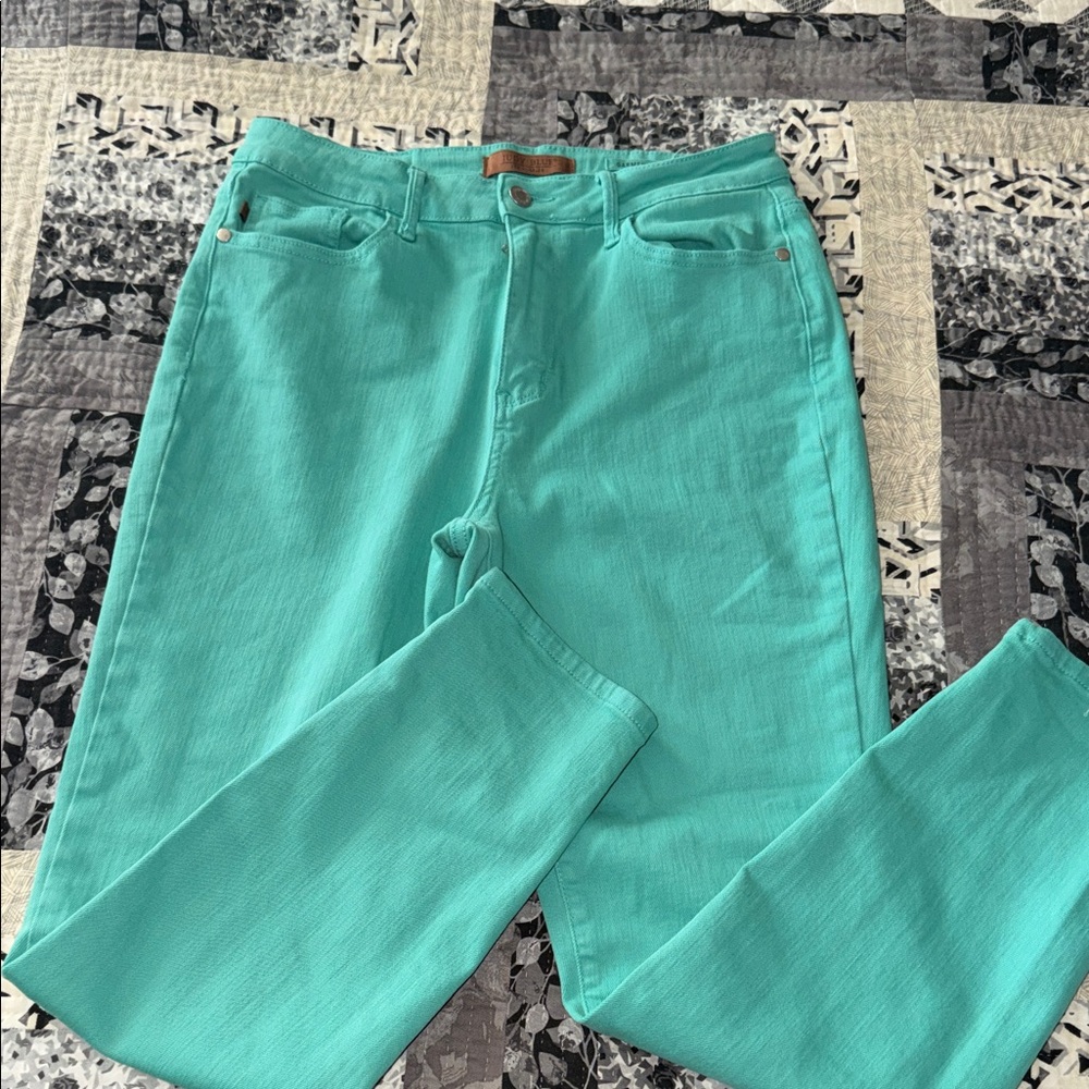 Judy Blue Women's Turquoise Jeans